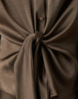 Neo Noir Naja Satin Shirt