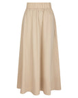 Neo Noir Yara Long Poplin Skirt