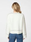 Neo Noir Roeme Knit Stitch Blouse
