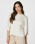 Neo Noir Liora Heavy Sateen Blouse
