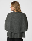 Neo Noir Josei Double Knit Cape