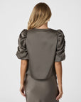 Neo Noir Elba Heavy Sateen blouse