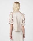 Neo Noir Elba Heavy Sateen blouse
