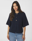 Neo Noir Benuta Fluffy Knit Cardigan