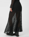 Neo Noir Mariya Lace Skirt