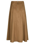 Neo Noir Raya Faux Suede Skirt