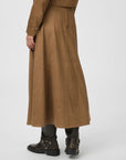 Neo Noir Raya Faux Suede Skirt