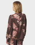 Neo Noir Massima Botanical Border Blouse