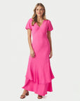 NEO NOIR Dariah Structure Solid Dress