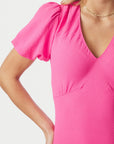 NEO NOIR Dariah Structure Solid Dress