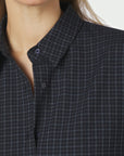 NEO NOIR Dita Check Shirt