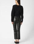 Soaked Kaylee PU Kickflare Pants