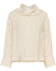 SOAKED Eneya Printed Funnel Blouse LS