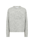 LEVETE ROOM INORA 4 PULLOVER LIGHT GREY MELANGE