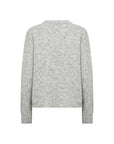 LEVETE ROOM INORA 4 PULLOVER LIGHT GREY MELANGE