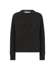 LEVETE ROOM INORA 4 PULLOVER BLACK