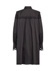 LEVETE ROOM ISLA SOLID DRESS 116 BLACK