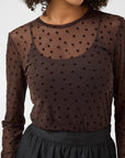 CULTURE laya Mesh Blouse