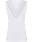 I SAY TOPP NILLA VNECK TOP WHITE