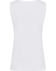 I SAY TOPP NILLA VNECK TOP WHITE