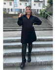 ISAY SIGGA OVERSIZED SHIRT BLACK