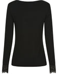 I SAY DEE LACE BLOUSE BLACK