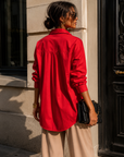 BY NAGY OVERSIZE SKJORTA CH301
