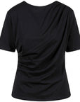 COSTER Sweat blouse with draped detail