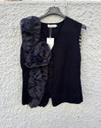BY NAGY Stylish ruffled cardigan