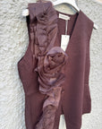 BY NAGY Stylish ruffled cardigan