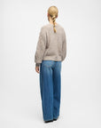 OBJECT SAGGIA LO CABLE KNIT PULLOVER DIV