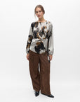 OBJECT CHILLI L/S RE O-NECK TOP