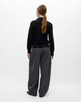 OBJECT THESS L/S RE BOW GLAM KNIT PULLOVER