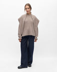 OBJECT ASTA L/S LO SCARF PULLOVER