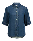 OBJECT FRAME 2/4 RE DENIM TOP