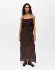 OBJECT LYNE S/L RE LONG DRESS