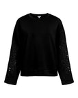 OBJECT DORINA L/S LO SWEATSHIRT