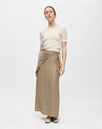 OBJECT SUNAY LAYERED LONG SKIRT