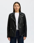 SELECTED MADISON LEATHER JACKET B NOOS