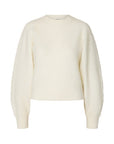 SELECTED MIRA LS KNIT SHORT O-NECK NOOS