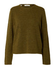 SELECTED LULU NEW LS KNIT O-NECK NOOS