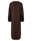 YAS ARGY LS LONG MOHAIR BLEND KNIT DRESS