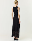 YAS LACEY HW LONG LACE SKIRT S. NOOS
