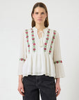 YAS CHELLA 3/4 TUNIC TOP S