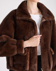 UTVALT BY NAGY Escandelle Short fur jacket