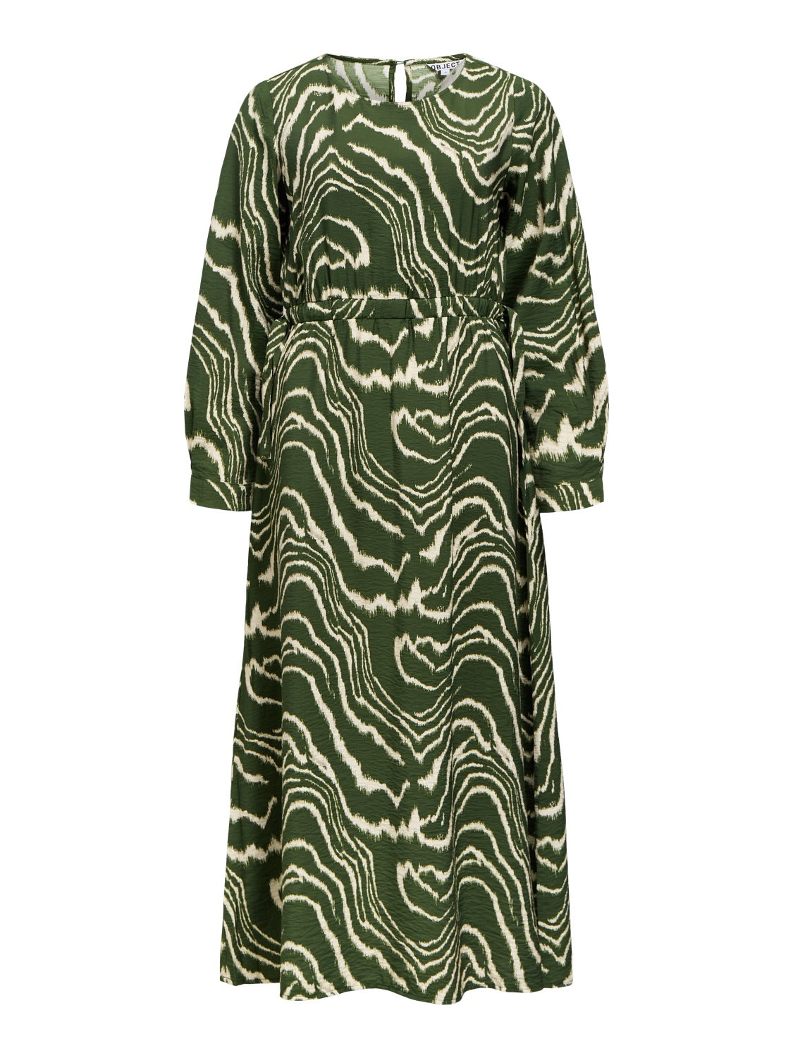 OBJECT JACIRA L/S RE ONECK MIDI DRESS 146 ND