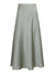 NEO NOIR KJOL BOVARY SKIRT SMOKE GREEN