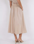 NEO NOIR YARA POLIN SKIRT DARK SAND