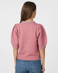 Neo Noir Maia Stone Knit blouse