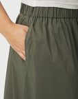 Neo Noir Yara Long Poplin Skirt